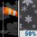 Tonight: Partly Cloudy then Chance Light Snow